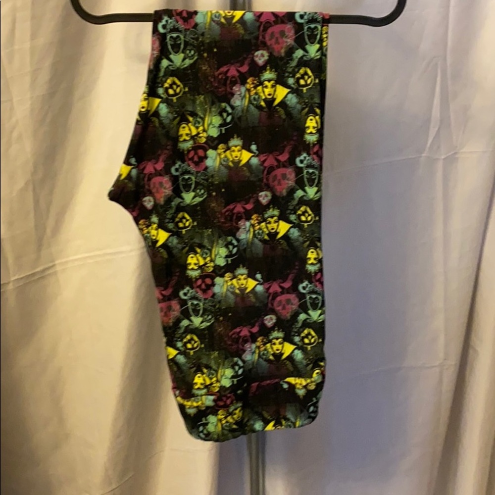 LuLaRoe TC2 Disney Maleficent Leggings